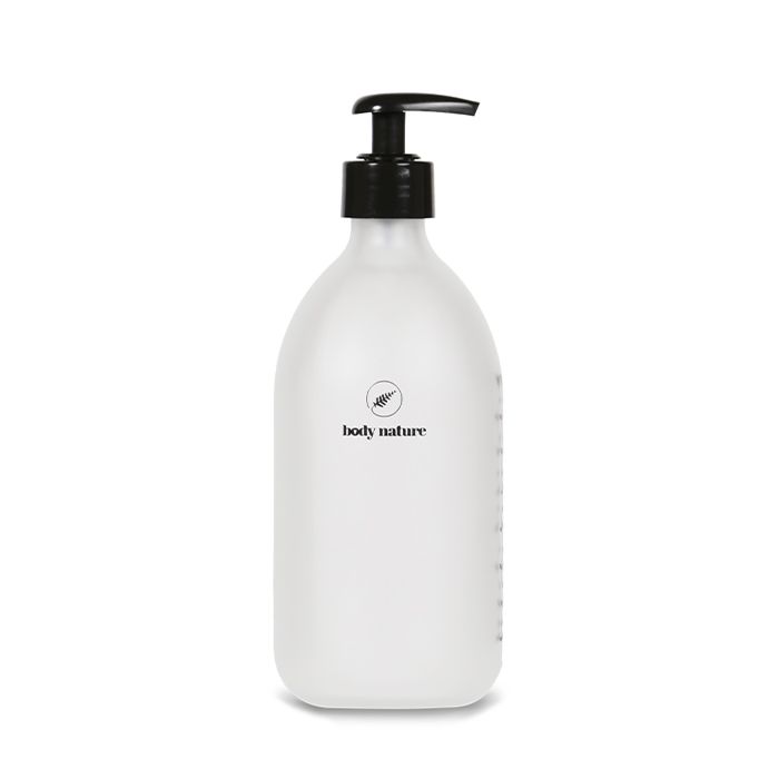 Flacon pompe en verre pour vos gels douche et shampooings