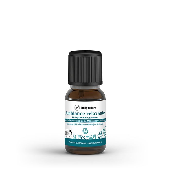Petit flacon du Parfum d'intérieur aux huiles essentielles