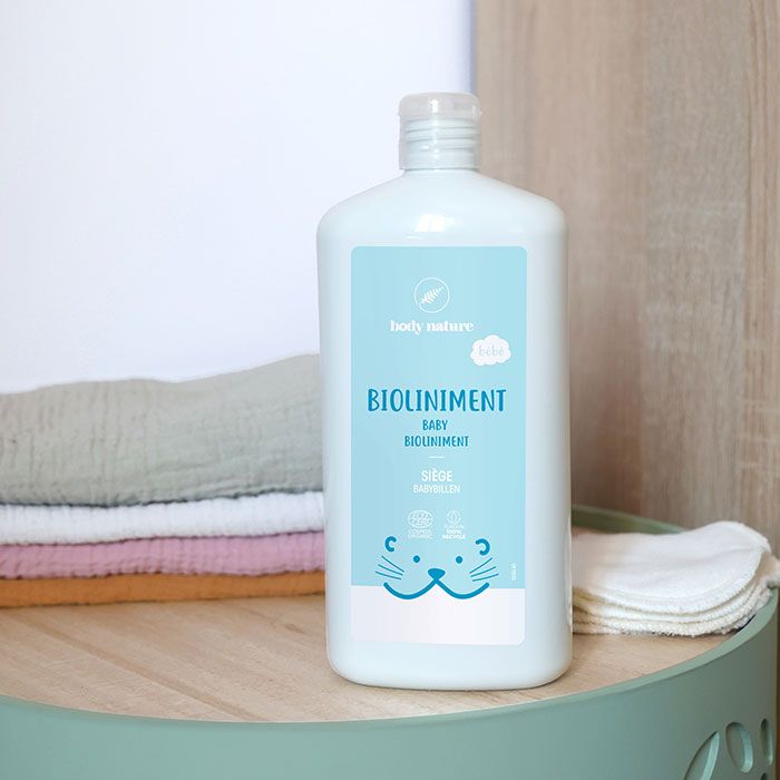Flacon du Nettoyant doux et apaisant pour le siège du bébé