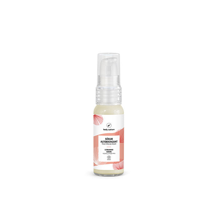 Flacon pompe du Sérum autobronzant