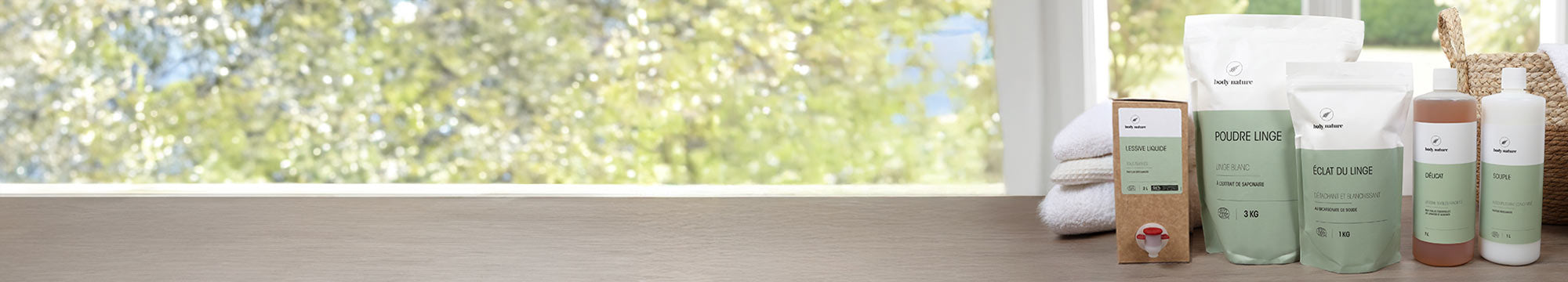 La gamme de linge Body Nature