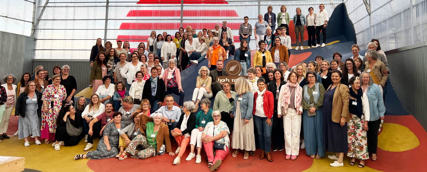 Rencontre entre les conseillère et nos équipes lors du grand tour Body Nature