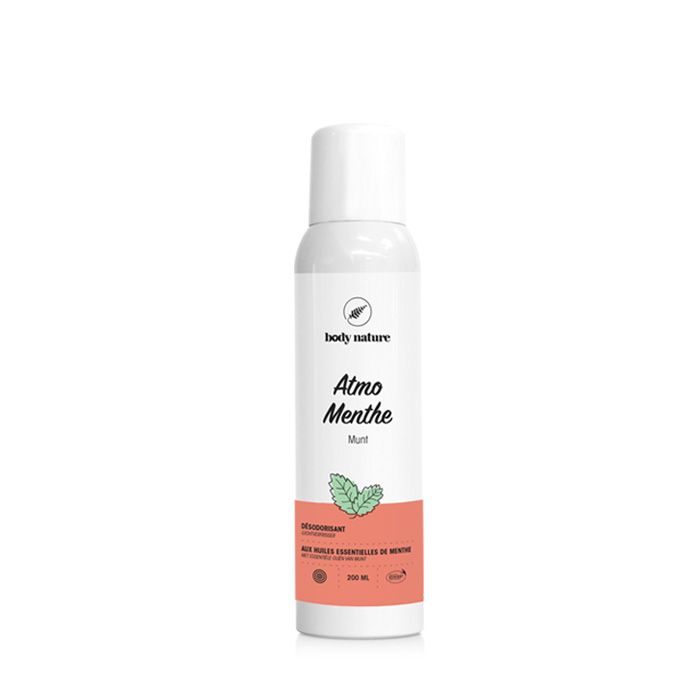 Désodorisant d'intérieur aux huiles essentielles. Senteur Menthe en format 200ml.