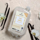 Pinpack de la crème de douche aux extraits de vanille.