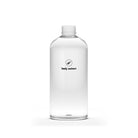 Flacon en plastique rechargeable sans pompe 