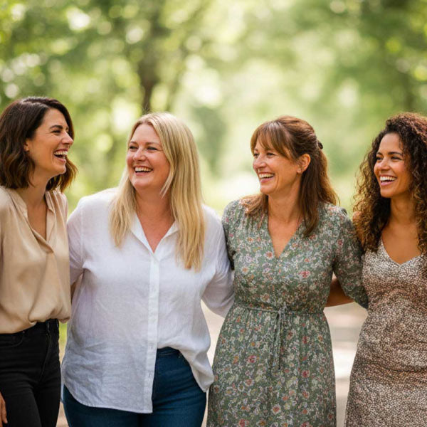 4 femmes rigolent