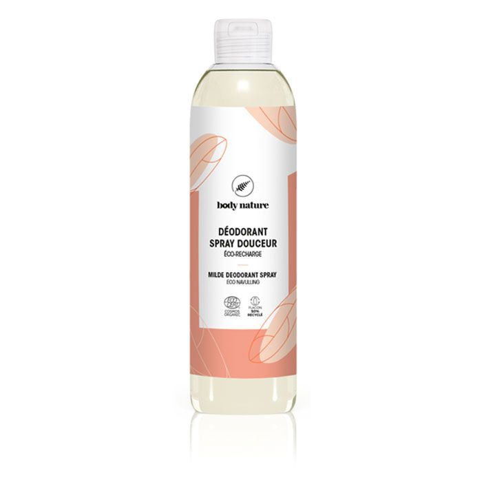 Recharge du déodorant douceur en spray pour les peaux sensibles