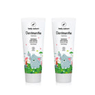 Lot de deux dentifrice enfant, goût menthe