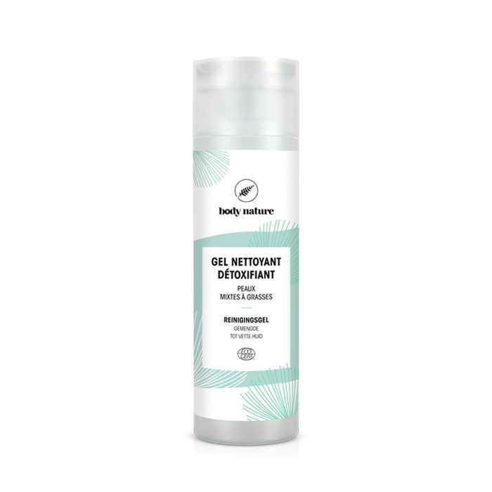 Flacon du Gel nettoyant et détoxifiant pour le visage