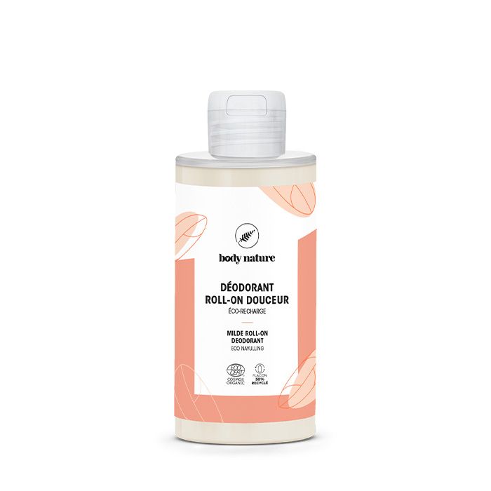 Recharge du déodorant roll-on douceur pour les peaux sensibles