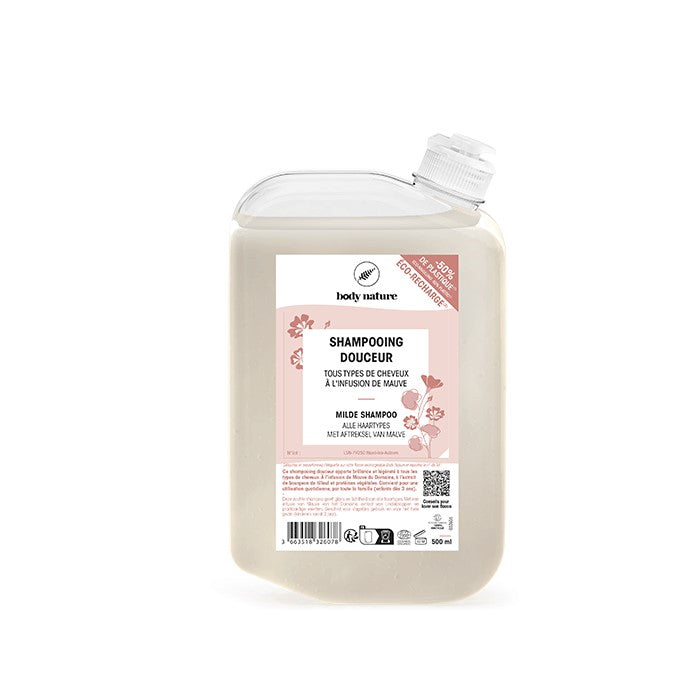 Pinpack du shampooing doux pour tous les types de cheveux